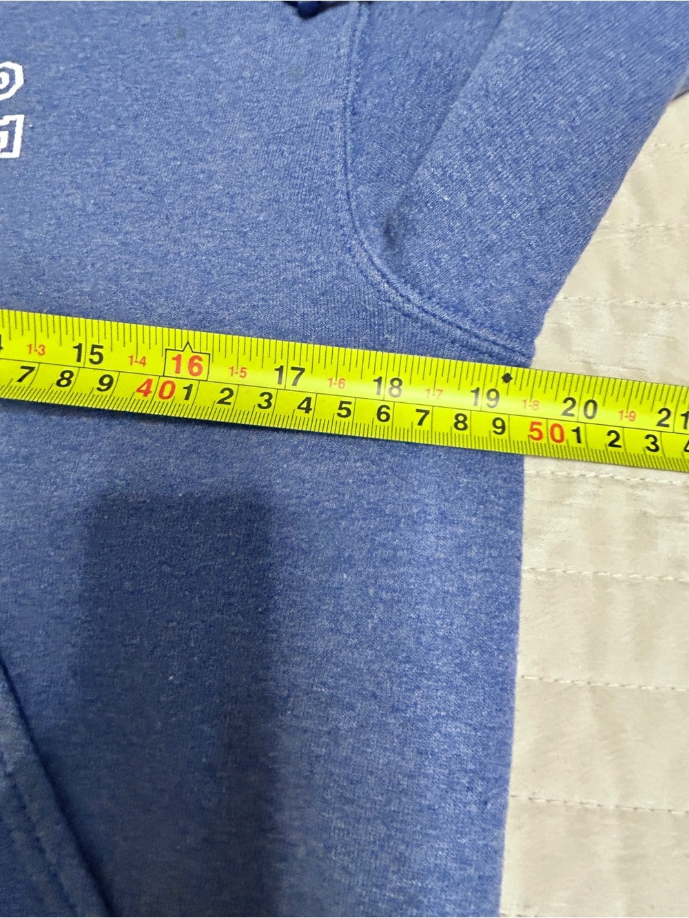 Jerzees University of Toronto Woman’s Small Hoodie Sweatshirt “Stained” 90s Y2K - Picture 9 of 12